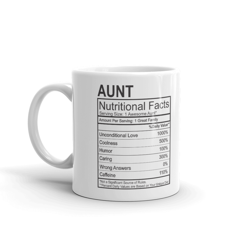Aunt Nutritional Fact - Image 3