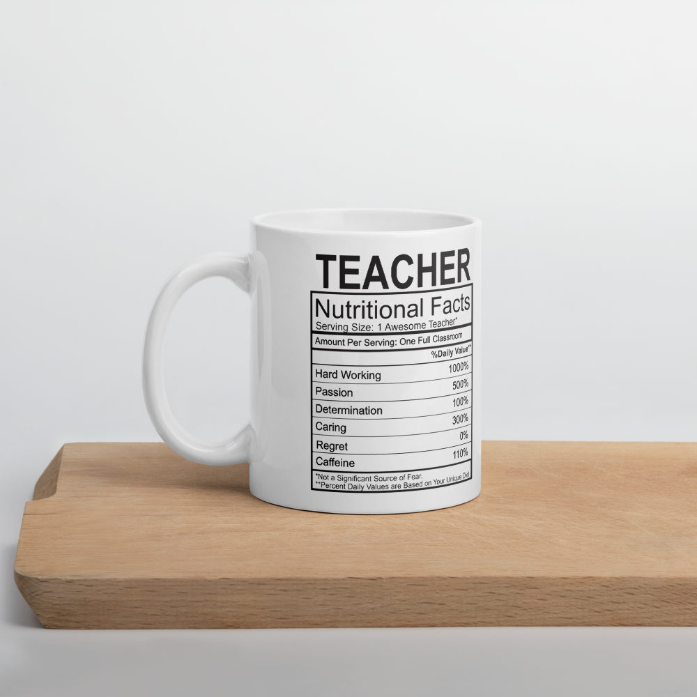 Teacher Nutritional Fact - Image 2