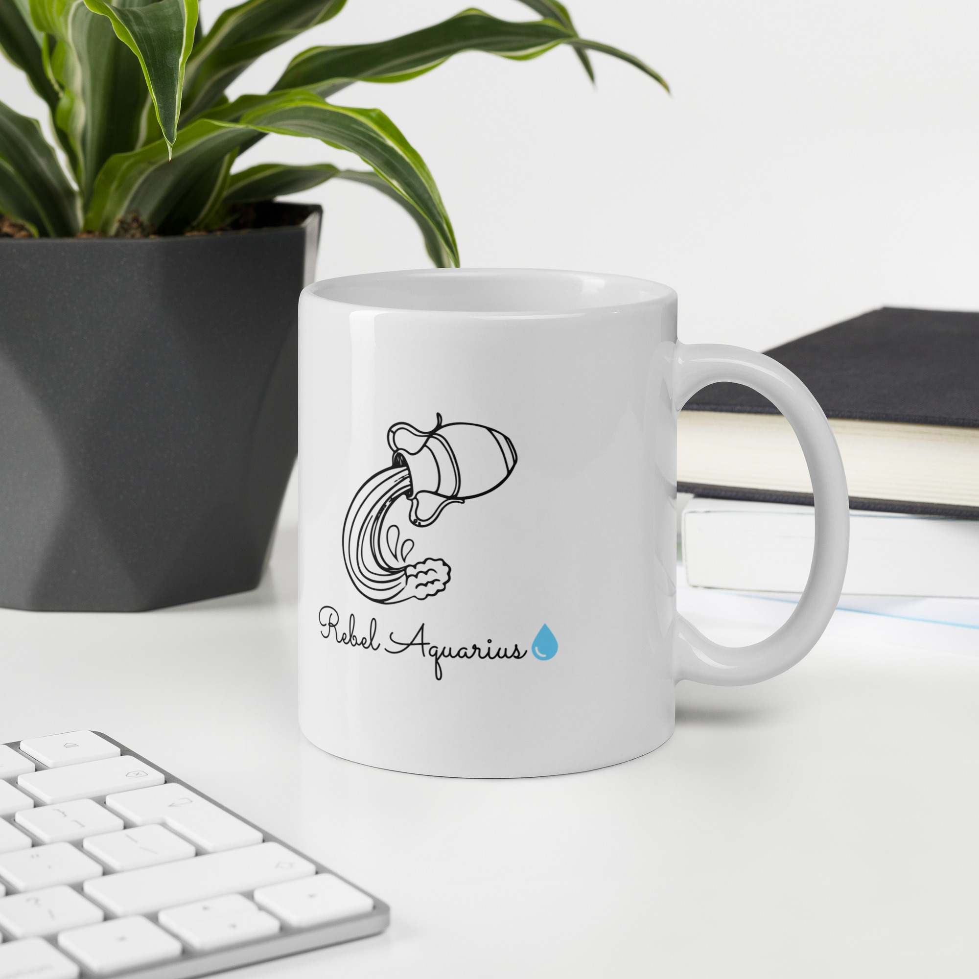 Rebel Aquarius Ceramic Mug - Image 3